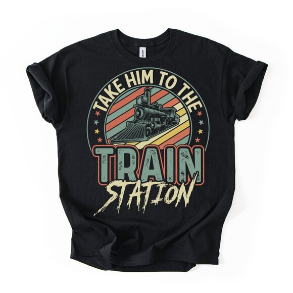 Take Him To The Train Station T-Shirt Yellowstone Fan Dutton Family Tee Gift - Picture 1 of 3